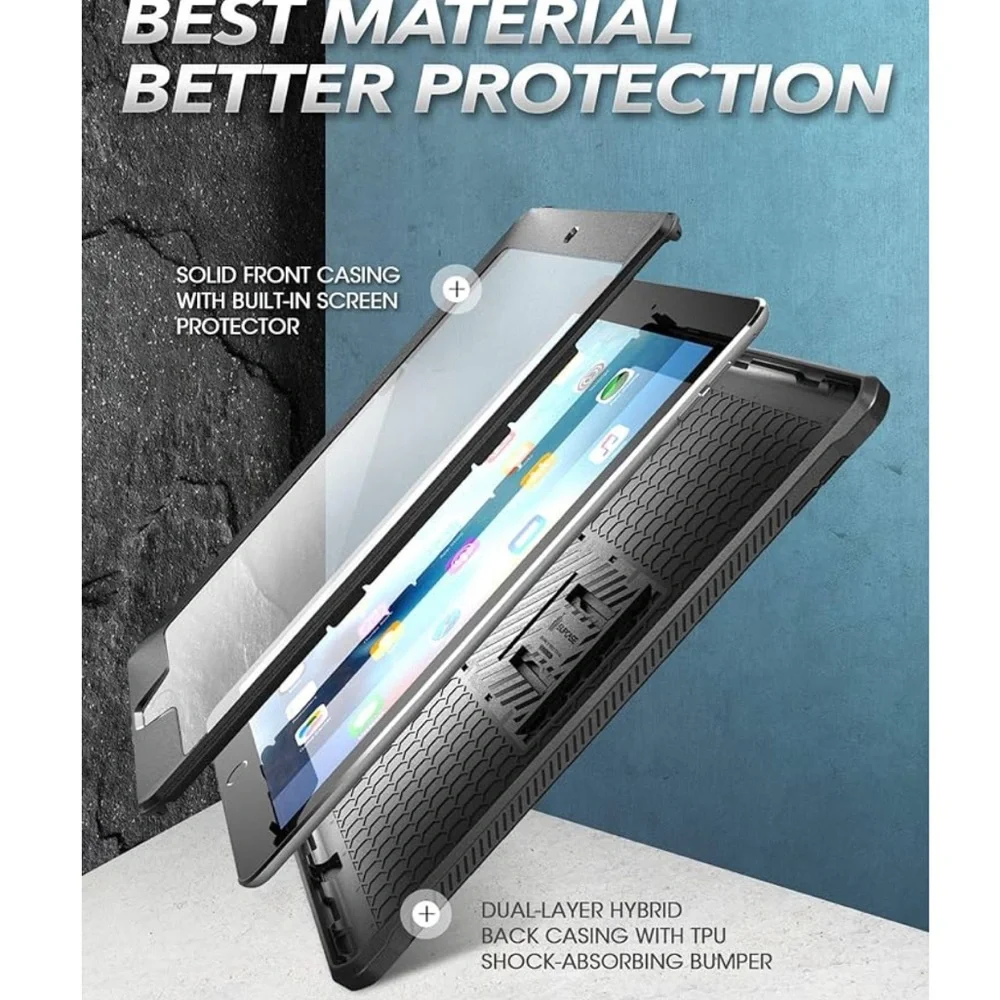 iPad 9th Generation Case with Screen Protector (Unicorn Beetle Pro)